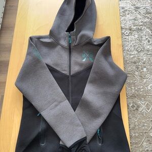 Gray and Black MXN Hoodie